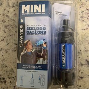 Mini Sawyer Portable Water Filtration System!